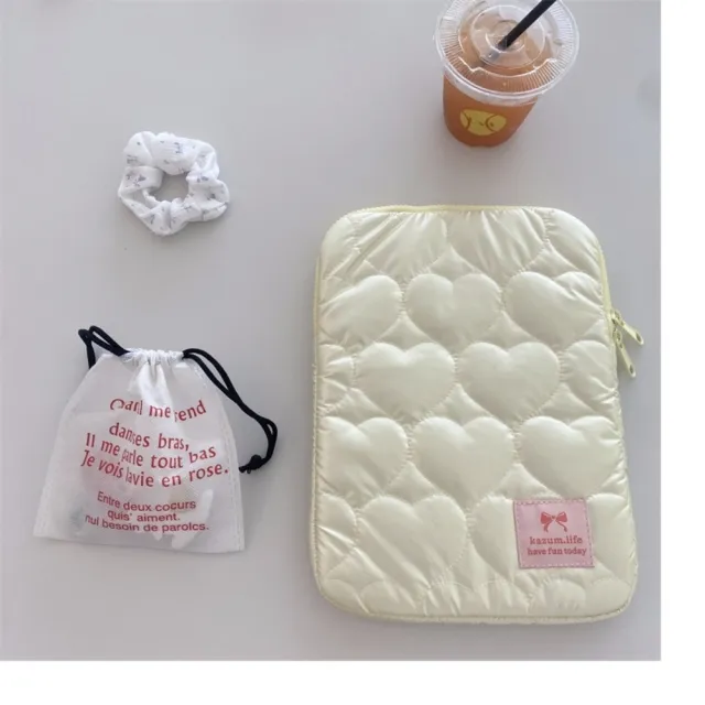 【巴黎精品】現貨+預購 手拿包帆布電腦包(韓國甜桃心ins風男女包包3色w1ac5)