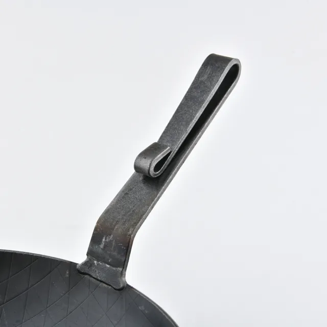 【TURK】土克鍋 熱鍛短柄格紋深鐵鍋 28cm 65330 德國製 平底鍋 {電磁爐 IH爐可用}