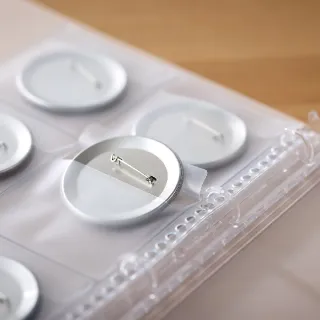 【MUJI 無印良品】收藏活頁夾用補充袋/12口袋.A4寬型用.2入