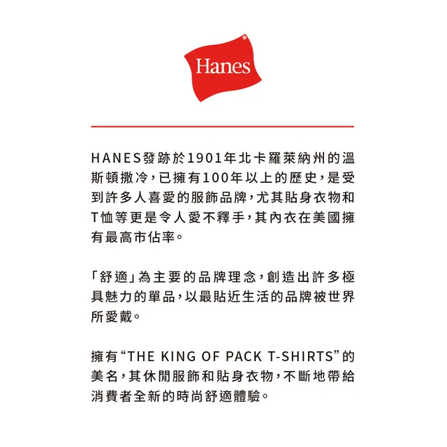 【Hanes】官方直營-BEEFY-T系列 口袋長袖T恤內衣 經典設計款(深藍色)