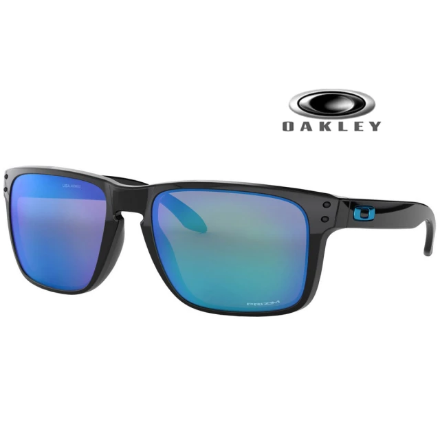 Oakley 奧克利 Holbrook XL 休閒運動太陽眼鏡 OO9417 03 亮黑框PRIZM藍寶石鍍膜鏡片 公司貨