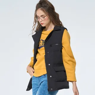 【BLUE WAY】女裝 西裝磁釦收腰 羽絨 背心-ET BOiTE 箱子