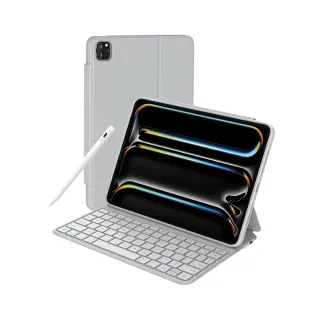 【eiP】Pencil 2+Maglite 2 iPad Pro 11吋磁吸鍵盤保護殼(適用2024 New iPad Pro 11吋/M4 巧控)