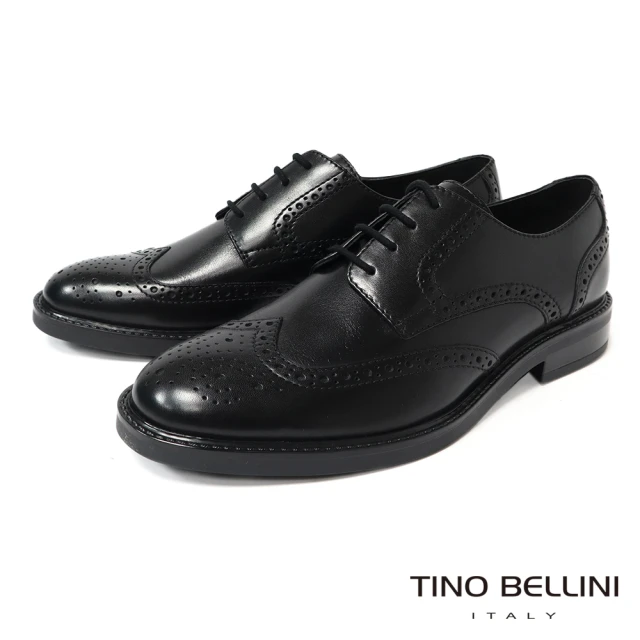 TINO BELLINI 貝里尼 紳士牛津鞋HM2T041-1(黑)