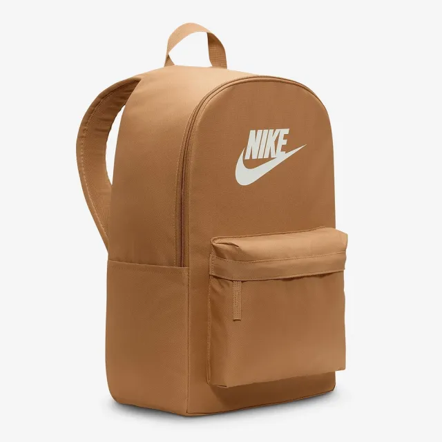 【NIKE 耐吉】NK HERITAGE BKPK 後背包 筆電包 咖啡棕 書包 休閒 運動(DC4244-224 ∞)