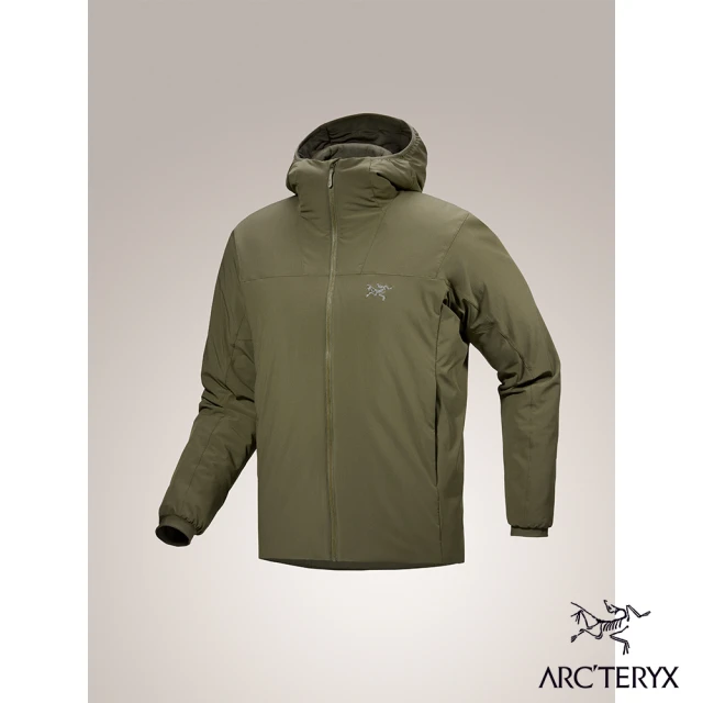 Arcteryx 始祖鳥 男 Epsilon 化纖外套(龍紋綠)