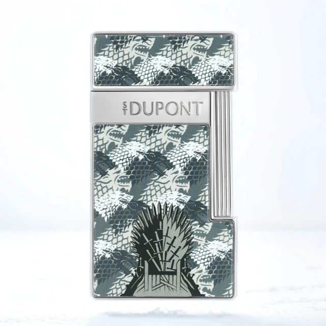 S.T.Dupont 都彭 Game of Thrones 權力遊戲限量 史塔克家族 Slimmy 打火機 雙11 優惠(028113)