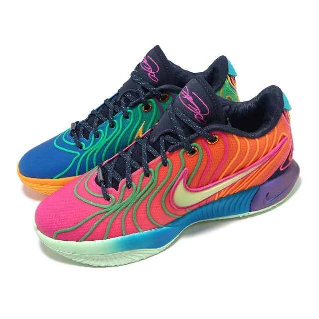 NIKE 耐吉 籃球鞋 LeBron 21 XXI EP Optimism 男鞋 彩色 鴛鴦 LBJ(HF5352-400)