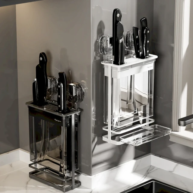 DAY&DAY 旋轉直立架-方形置物架大+小-圓形置物架(6