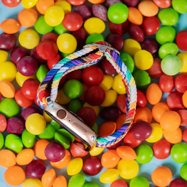 【SwitchEasy】Apple Watch Candy 編織尼龍錶帶(支援最新S11/SE3/Ultra3)