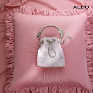 【ALDO】GLINDAFIED-女巫聯名小巧可愛手提水桶包-女包(粉色)