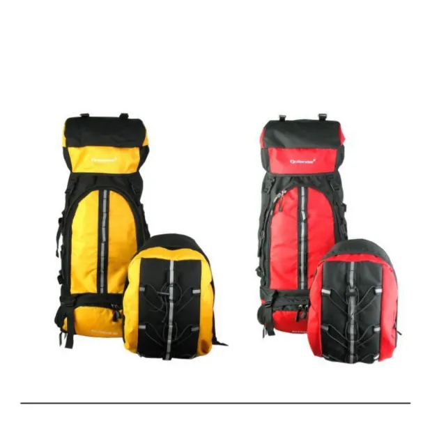 【May Shop】雙11 專業登山包80L子母運動戶外包旅行雙肩包健行露營背包
