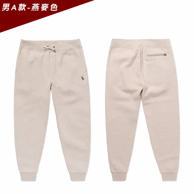【RALPH LAUREN】RL POLO 經典刺繡小馬刷毛棉長褲 休閒褲-多色選(平輸品)