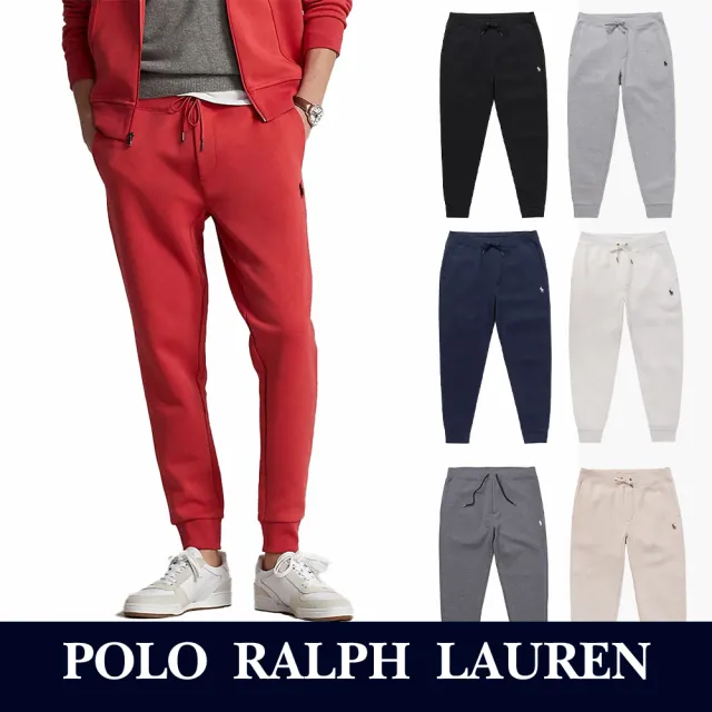 【RALPH LAUREN】RL POLO 經典刺繡小馬刷毛棉長褲 休閒褲-多色選(平輸品)