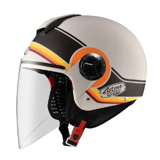 【ASTONE】官方直營-CJ500 LL9/LL10/LL12四分之三安全帽 加長型鏡片(內藏墨鏡)