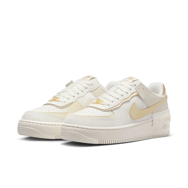 NIKE 耐吉 休閒鞋 女鞋 運動鞋 AF1 W AF1 SHADOW 白金 DZ1847-108