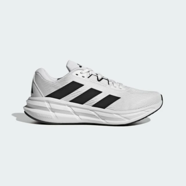 adidas 愛迪達 QUESTAR 3 M 男款 緩震 運動 慢跑鞋 白黑(ID6318)