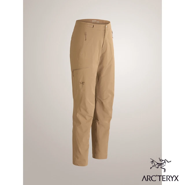 Arcteryx 始祖鳥 女 Gamma 軟殼長褲(帆布棕)