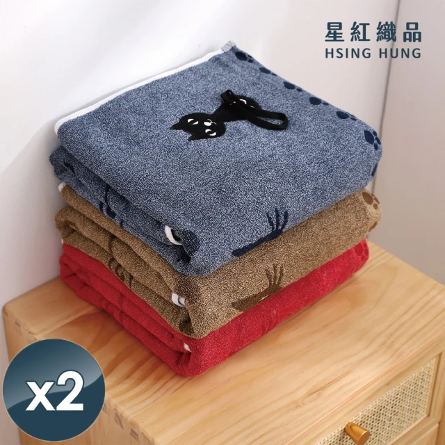 PETER RABBIT 比得兔 4入套組-純棉高支紗精繡2