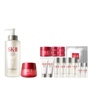 【SK-II】官方直營 青春露 330ml+致臻肌活能量活膚霜100g(加大版/鐵粉必囤/精華王者/雙11)