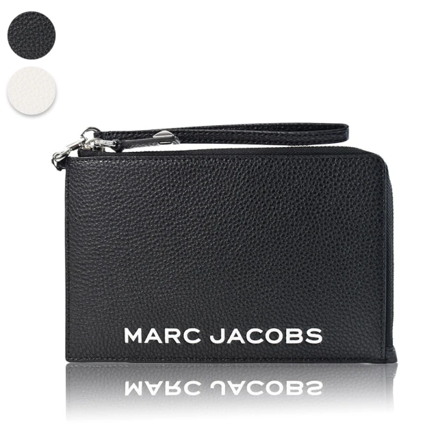 MARC JACOBS 馬克賈伯 荔枝紋牛皮L型拉鍊手掛大手拿包(新款任選)