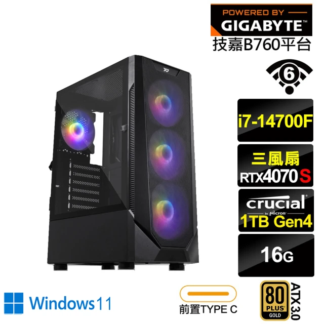 技嘉平台 i7廿核RTX 4070 SUPER{紅頸雀L57