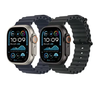 【Apple】Apple Watch Ultra 2 2024 GPS+行動網路 49mm(鈦金屬錶殼搭配海洋錶帶)