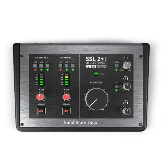 Solid State Logic SSL 2+ MKII 錄音介面(公司貨保證)