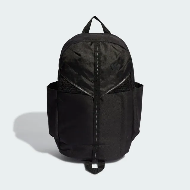 【adidas 愛迪達】BACKPACK 愛迪達 後背包 運動包 登山 三葉草 黑(IM1138 ∞)