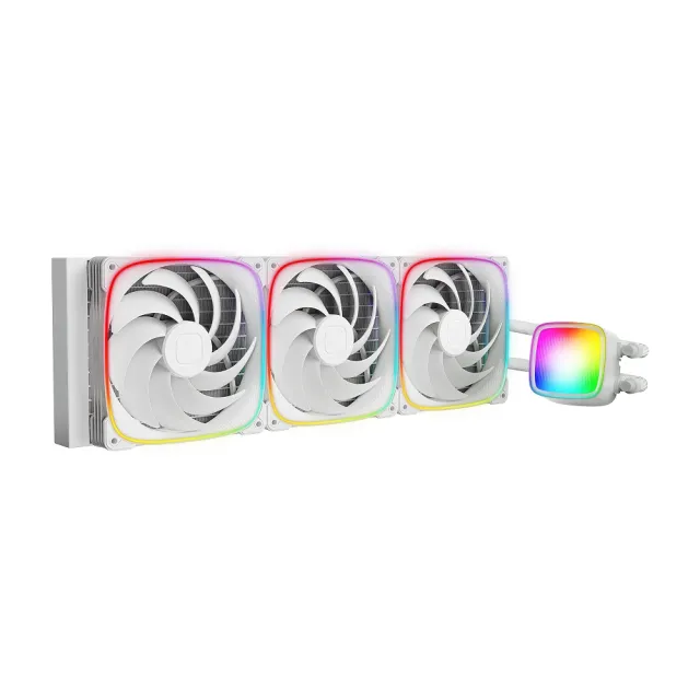 【Geometric Future】幾何未來 Eskimo 愛斯基摩 Pro 42W 420mm水冷 白色(420mm 水冷)