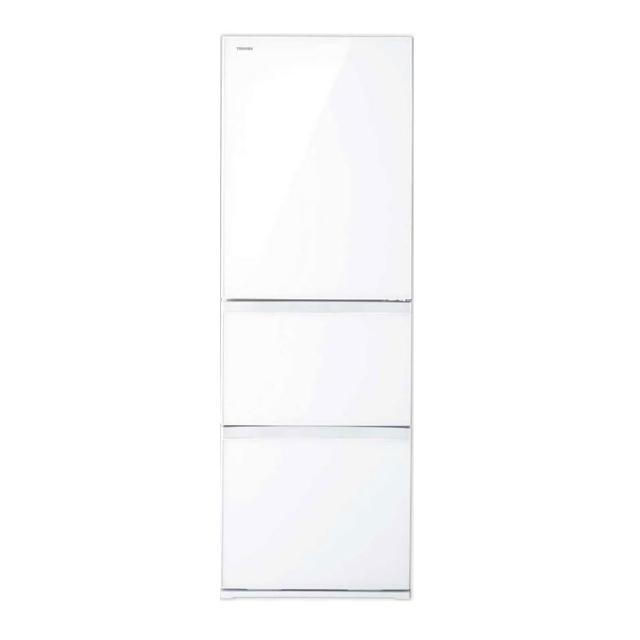 【TOSHIBA 東芝】366L 三門變頻冰箱鏡面白(GR-RB469WE-PGT)