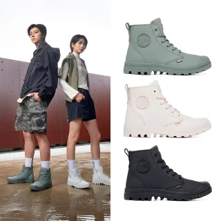 【Palladium】PAMPA HI Z COATED WP+再生橘標防水靴/防水鞋/休閒鞋-男鞋/女鞋-四色任選