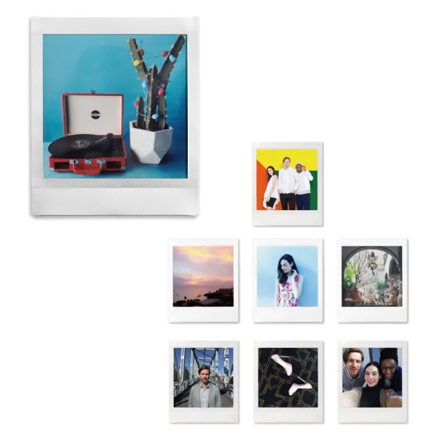 【FUJIFILM 富士】instax SQUARE 方型空白底片 20張兩入組(共40張)