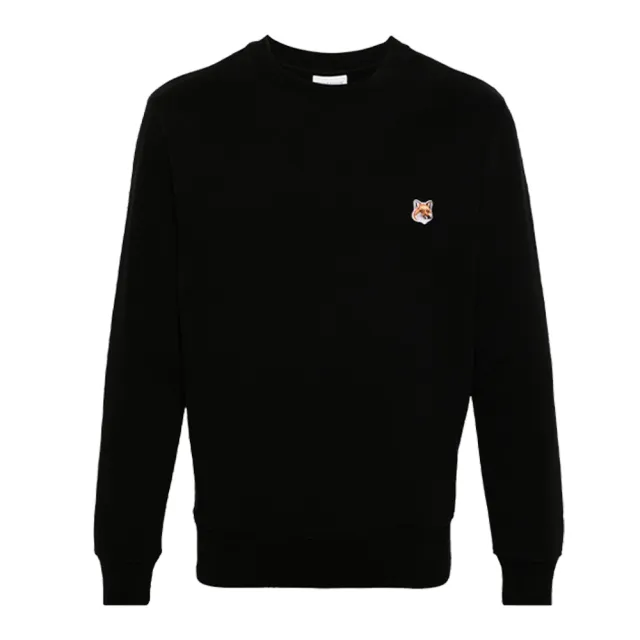 【Maison Kitsune】狐狸頭 小狐狸 黑色/灰色 純棉 短袖 T-SHIRT 上衣 S/L(LM00301KM0001)