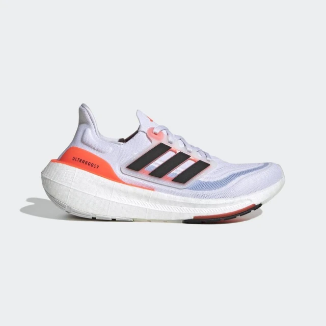 adidas 愛迪達 Ultraboost Light W 女 慢跑鞋 運動 路跑 輕量 緩震 回彈 白黑橘(HQ6353)