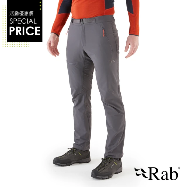 RAB Incline AS Pants 防風防潑水軟殼長褲 男款 石墨灰 #QFU84