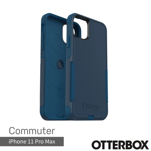 OtterBox iPhone 11 Pro Max 6.5吋 Commuter 通勤者系列保護殼(藍)