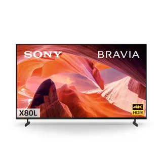 【SONY 索尼】BRAVIA 50型 4K HDR LED Google TV顯示器(KM-50X80L)