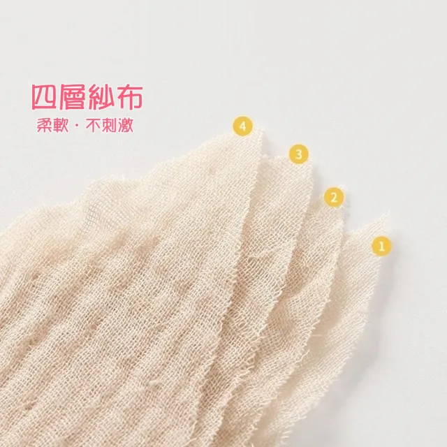 【Baby 童衣】純棉U型四層紗布口水巾 超柔軟吸水透氣圍兜 雙按扣口水巾 寶寶圍兜 口水巾 11783(共１３色)