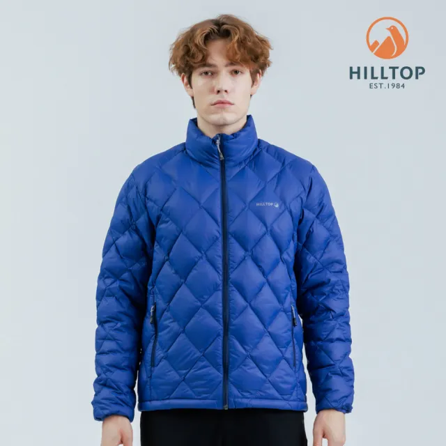 【Hilltop 山頂鳥】獨家特談-男女款 保暖羽絨短大衣(男女多款任選/立領)