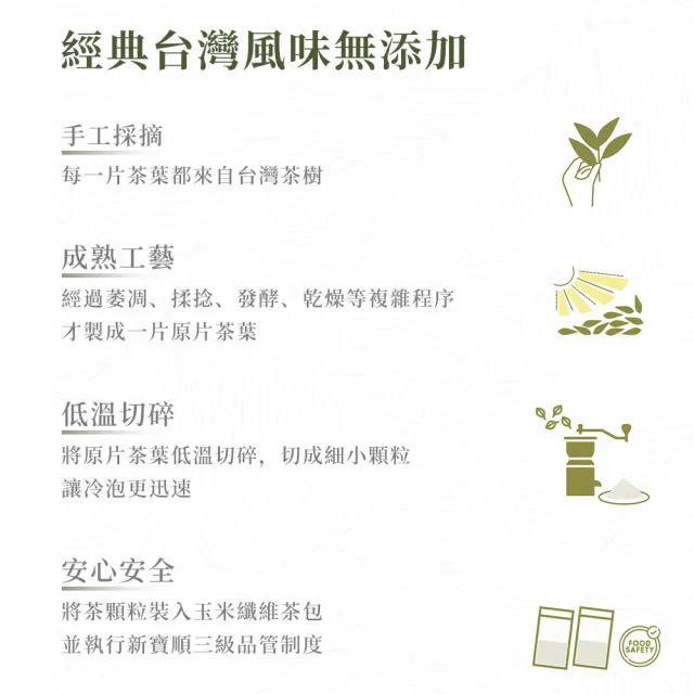 【新寶順】四季春青茶/快速冷泡茶任選兩入組(紅玉紅茶/四季春青茶/四季春熟茶)