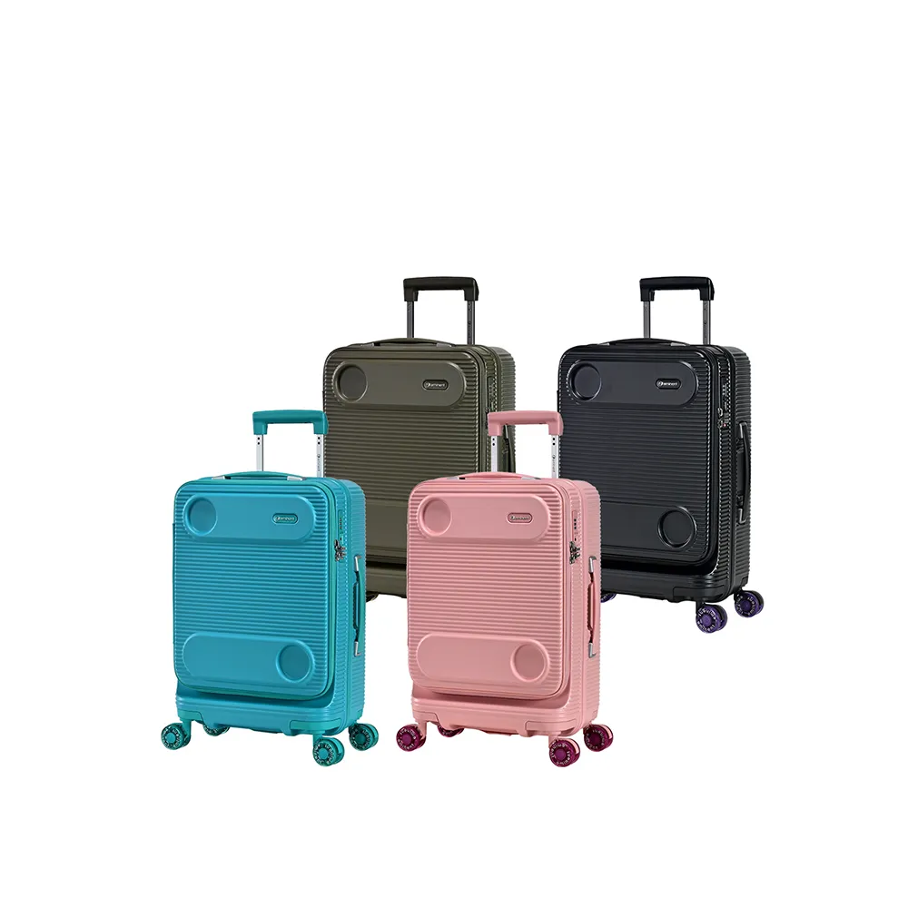 eminent 萬國通路】官方旗艦館- 20吋上掀式戶外風格行李箱KK74(共四色