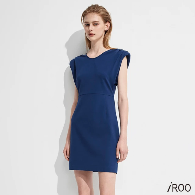 iROO 小蒼蘭粉色荷葉上衣 推薦