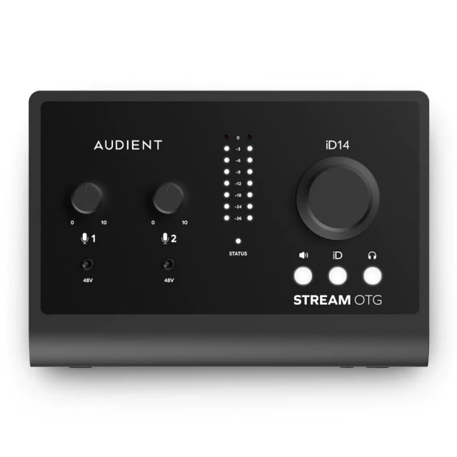 Audient iD14 Stream OTG(直播 USB錄音介面 含Cubase錄音軟體)