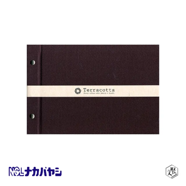 【Nakabayashi 仲林】NCL 歐風相本-棕 TER-A5F120-BR(原廠正貨)