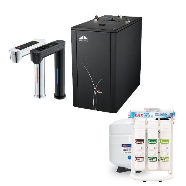 【GUNG DAI 宮黛】GD600 廚下型觸控式雙溫飲水機(搭配WAQ-RO快拆純水機)