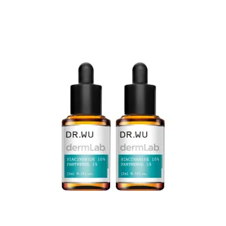 【DR.WU 達爾膚】10%菸鹼醯胺B5舒緩精華15ML(2入組)