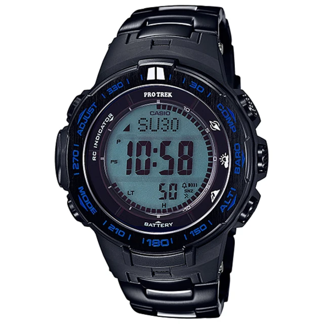 CASIO 卡西歐 PROTREK 太陽能 多功能登山腕錶(PRW-3100YT-1)