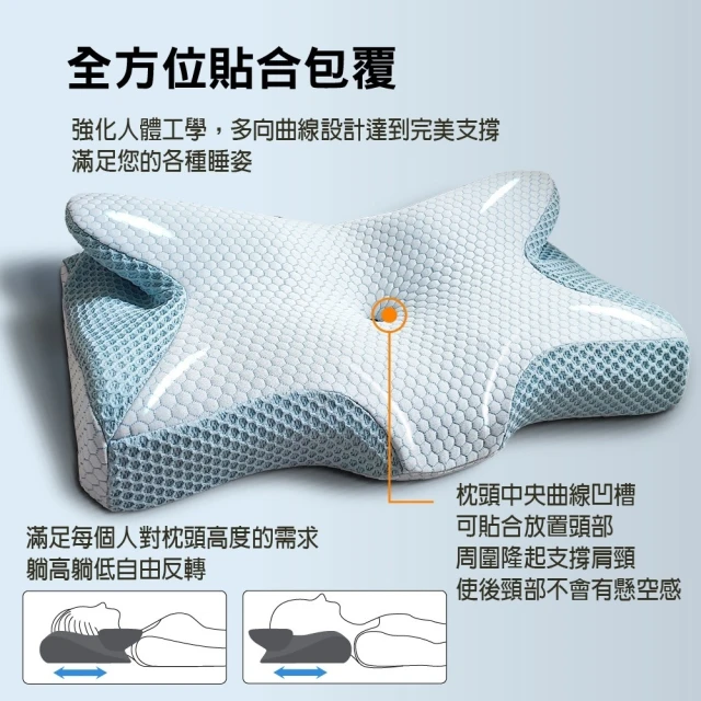 TAHAN casa 大漢家具 派斯吉記憶太空枕(2入)好評