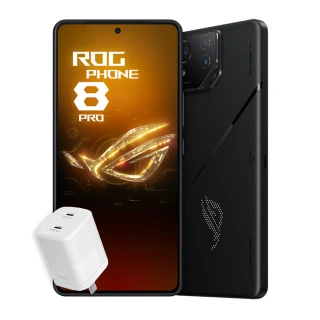 ASUS 華碩 ROG Phone 8 Pro 5G 6.78吋(16G/512G/高通驍龍8 Gen3/5000萬鏡頭畫素/AI手機)(雙孔快充頭組)